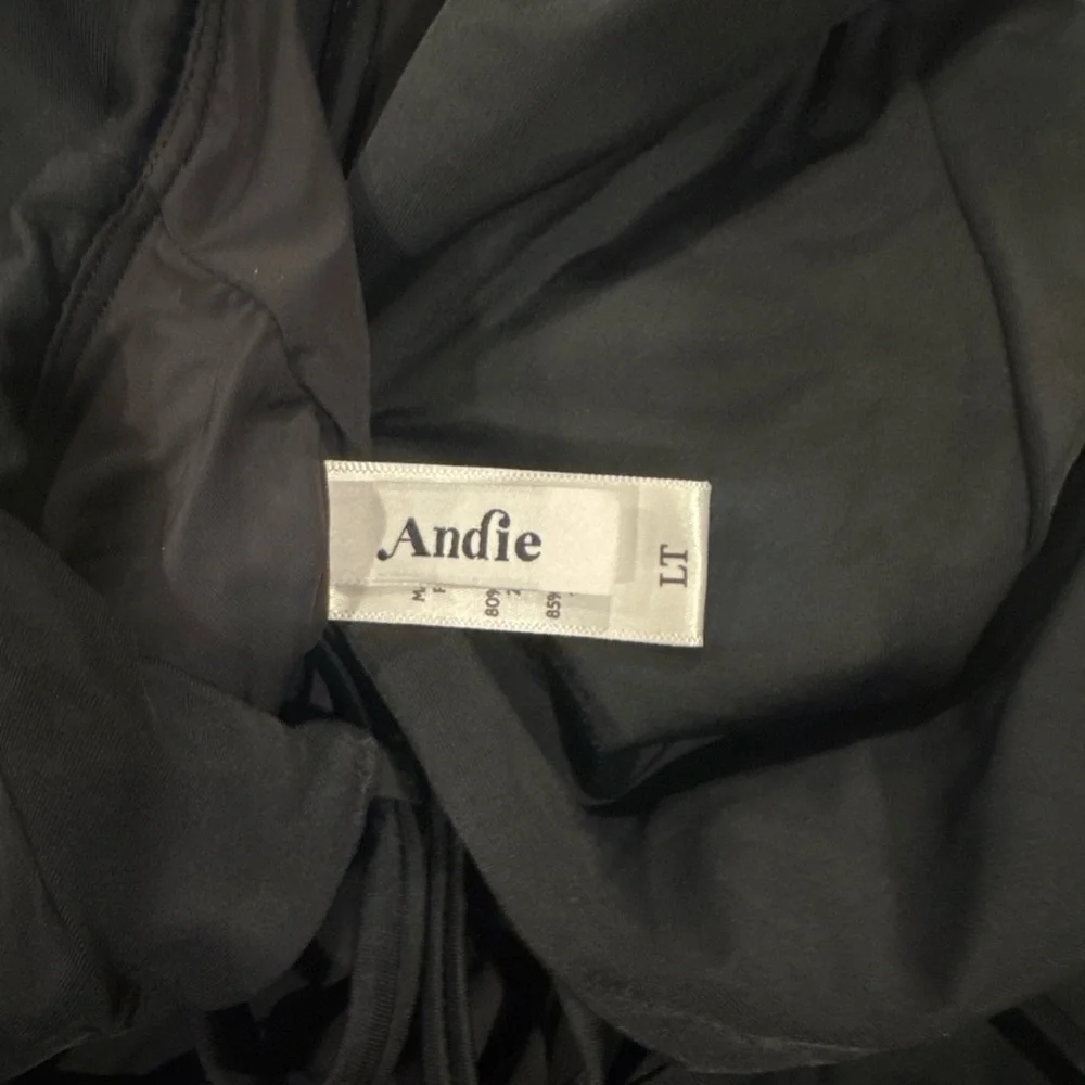 ANDIE “The Fiji” Women’s Black Strappy Back One-Piece Swimsuit - Picture 5 of 5